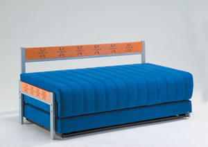 Double Sofa Bed Simphonia Blue