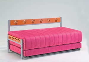 Double Sofa Bed Simphonia Red